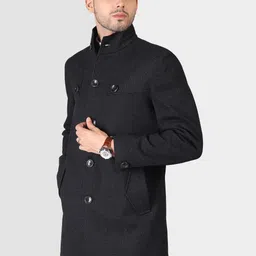 protex Tweed Solid Coat For Men image 3