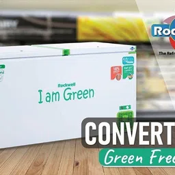 rockwell 350 L Double Door Standard Deep Freezer image 4