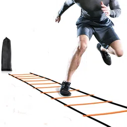 leosportz Agility Ladder 4 meter Speed Training Ladder with 10 Adjustable Rungs Speed Ladder image 4