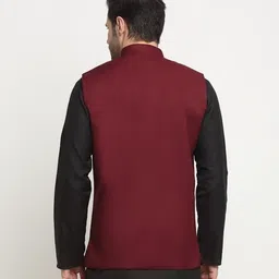 kraft india Solid Men Waistcoat image 2