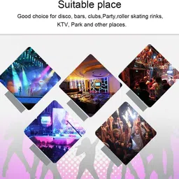 wundervox Multi DOT Pattern Christmas Decorations Laser Light Shower Laser Light image 3