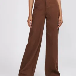 lovely london Women Regular Mid Rise Brown Jeans-picture-23