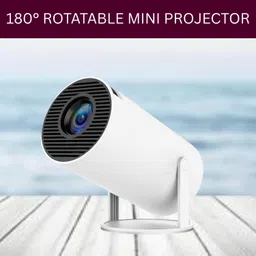 FRONY Protable Projector for Home 4K Support With Built-in Apps Netflix, YouTubeI115 (4500 lm / 1 Speaker / Wireless / Remote Controller) Portable Projector-picture-22