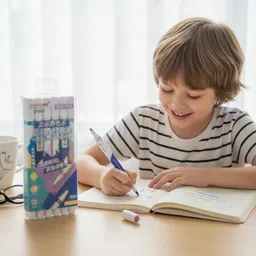 crafty cuddle Dual Tip Highlighter Pens Set – 6 Pcs, 12 Vibrant Colors |Double-Ended Markers image 5