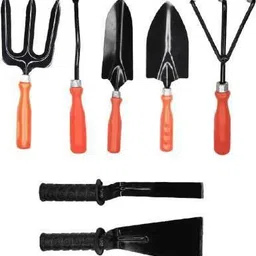 fitweight 5 Garden Tool + Khurpi 1" + Khurpi 3" Garden Tool Kit (7 Tools) Garden Tool Kit-picture-11