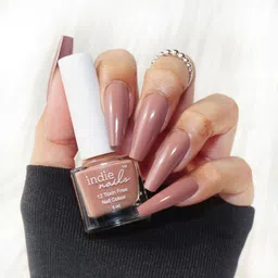 indie Cutting Chai. Nude Nail Polish for Nail Art Cutting Chai-picture-12