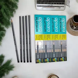 shama Premium HB Study Pencils Set of 40 for School and Office Pencil image 2