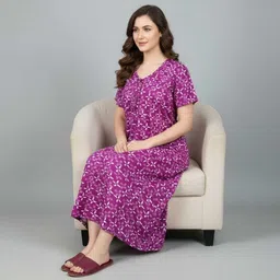 kiae Women Nightdress image 4