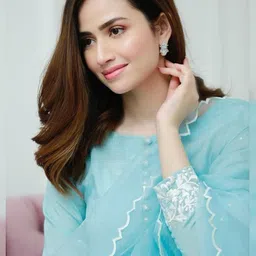 dd's creation Women Cotton Blend Kurta Pant Dupatta Set image 4