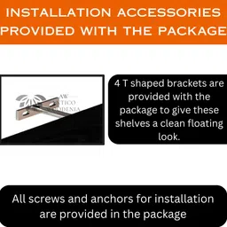 antico woodenia 24 inch Engineered Wood Floating Wall Shelf| Wall Mount| Wall Rack MDF (Medium Density Fiber) Wall Shelf image 4