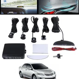 Black 4pcs Compact Design Reverse Parking Sensor For Vehicle-09 Universal Black Car Safety Parking Camera 4 Pcs-09 Parking Sensor-image-21