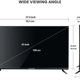Cellecor Cellecor CE-43U PRO FHD QLED Smart TV 8 GB MP4 Player image 5