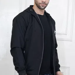 moda rapido Men Solid Cape Jacket image 4