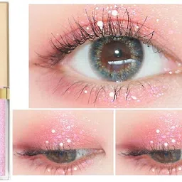 gfsu - go for something unique Smudge Proof Shimmer Glitter Liquid Eyeshadow Perfect Pink 4 ml-picture-18