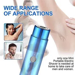 Antoj USB Rechargeable Waterproof Electric Shaver, Mini Beard Trimmer for Men & Women Cordless Epilator image 3