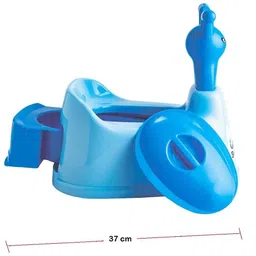 peapod Baby Potty Training Seat Potty Toilet Chair Removable Tray & Closing Lid Potty Seat image 5