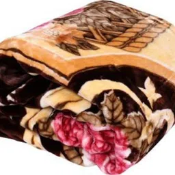 gkm Floral Double Mink Blanket for Heavy Winter image 1