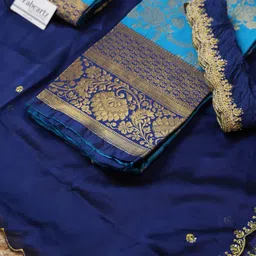 sonu creation Self Design Semi Stitched Lehenga Choli image 5