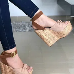 jm looks Women Wedges Sandal image 2