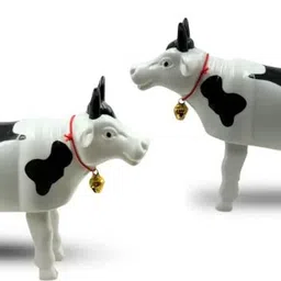 yoy Cow Toy for Kids, Moving Toy for Children (White) image 5