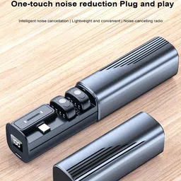 paplaj enterprises Q26 Wireless Lavalier Mic with Noise Reduction for Clear Voice Recording Microphone image 2