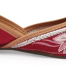 anouk Ethnic Embroidred Jutis and Mojaris Bellies For Women image 3