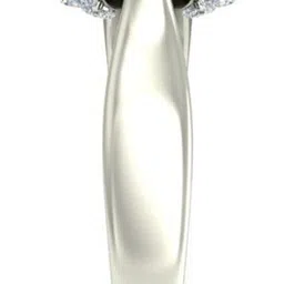 avsar AVR814WB 14kt Cubic Zirconia White Gold ring image 3