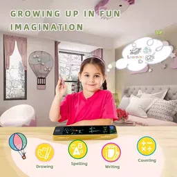 redclip Geometry Box Writing Pad for Kids, LCD Writing Tablet for Drawing image 4