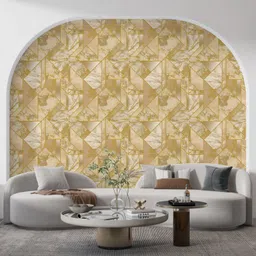 guru production Vinyl Decorative Yellow Wallpaper image 4