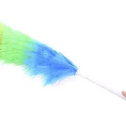 new febup Long Size Microfiber PP Static Dry Cleaning Duster Brush for Car, AC, Sofa and Other Household (Standard, Multicolour) NA Duster Set image 2