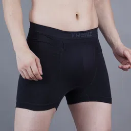 trenz Solid Men Black Tights image 3