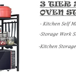 meena enterprises Utensil Kitchen Rack Iron image 3