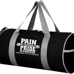k.s enterprises 20 L Gym Duffel Bag - premium quality sports bag with separate shoe compartment water resistant - Grey-picture-37