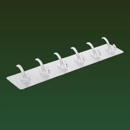 vagnkey Self adhesive Versatile 6 Hook Hook Sticker Hook 12 image 1