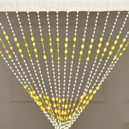 afsn 274.4 cm (9 ft) Shower PVC Transparent Curtain Single Curtain-picture-48