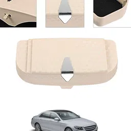 ayw Universal Multiuse Beige New Style Sunglass Holder For Car-78 White Car Sunglass Clip Holder-picture-15