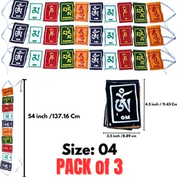 buddha collection Decorative Flag for Home, Office, Garden & Outdoor (Size 04) Rectangle Outdoor Flag image 1