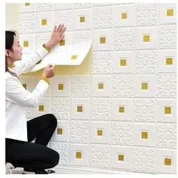 heen fab Vinyl Architecture Gold Wallpaper image 4