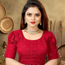 famivista Round Neck Women Blouse image 2