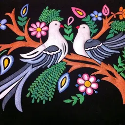 deziine 3D Glass Liner Colors 12ml x 6 Tube Gold Silver And Black Each 2Pcs (Pack Of 6) image 4