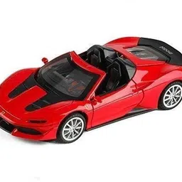 manaki enterprise 1:32 Diecast Ferrari J50 Metal Pullback Toy Car With 4 Openable Doors-picture-11