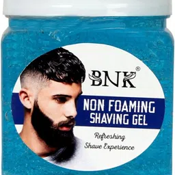 bnk Professional Natural Non Foaming Shaving Gel For Men With Pure Essential Oils Witch Aloe Vera, Vitamin E & Lemon Peel give Refreshing Shave Experience-picture-11