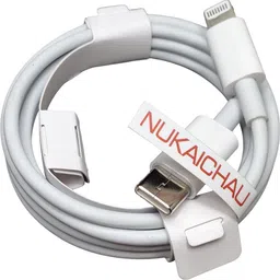 NUKAICHAU Lightning Cable 2 A 0.93 m Copper Braiding Type-C to Lightning Cable for iPods, iPhones, Airpods & iPads-picture-43