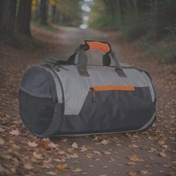 house of common 25 L Gym Duffel Bag - Sports Gym Bag Travel Duffel Bag(S-18*1 1) - Orange-picture-33