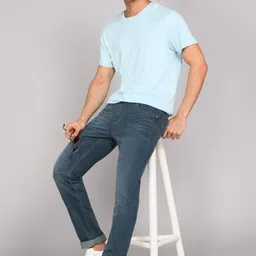 killer Men Slim Mid Rise Grey Jeans image 4