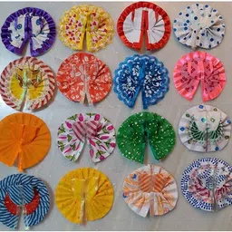 Laddu Gopal Dress Size 0 Cotton Poshak Bal Gopal Dress Set for Thaku ji Dress-image-80