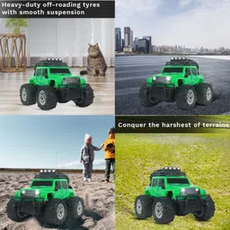 frendo Off Roader Rechargeable Remote Control Monster Truck for Kids image 5