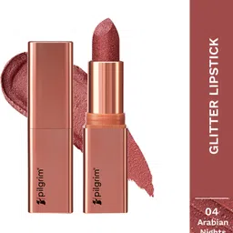 pilgrim Glitter Lipstick Luxurious 3-D Glitter Formula With Matte Finish image 1
