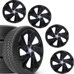 hotrenz CAR WHEEL CAP/ WHEEL COVER CORONA DEGINE "GREY_BLACK_COLOUR" 14 INCH Wheel Cover For Maruti Swift, Swift Dzire, Indigo, Grand i10, KUV 100, Amaze, Celerio, Brio, Vista, Micra, Ritz, Figo, Xcent-picture-14