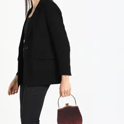 toobacraft Party Red, Black Clutch - Regular Size image 2